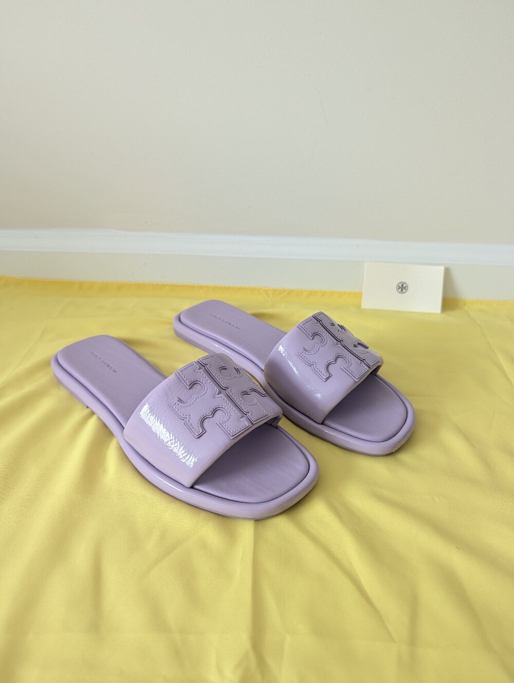 Tory Burch Double T Sport Slide Sandals